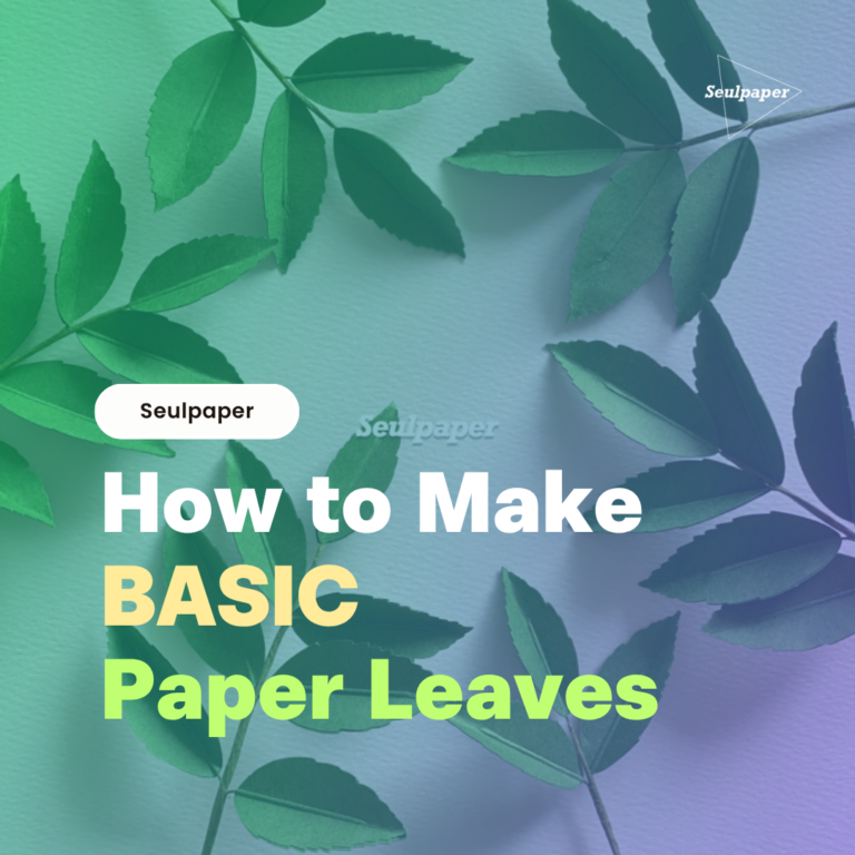 basic paper leaves tutorial
