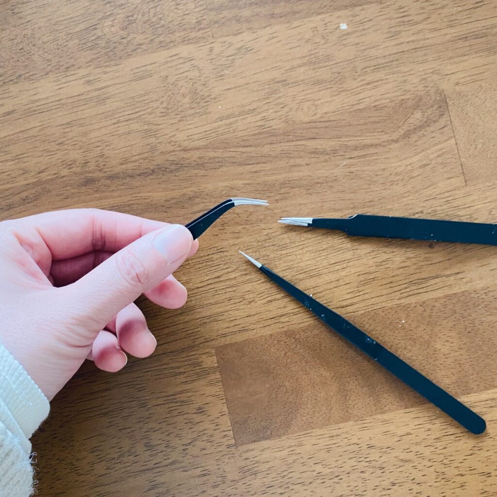 Auxiliary Tools for Paper Flower Art : tweezers