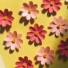 Paper Cosmos Flower Template